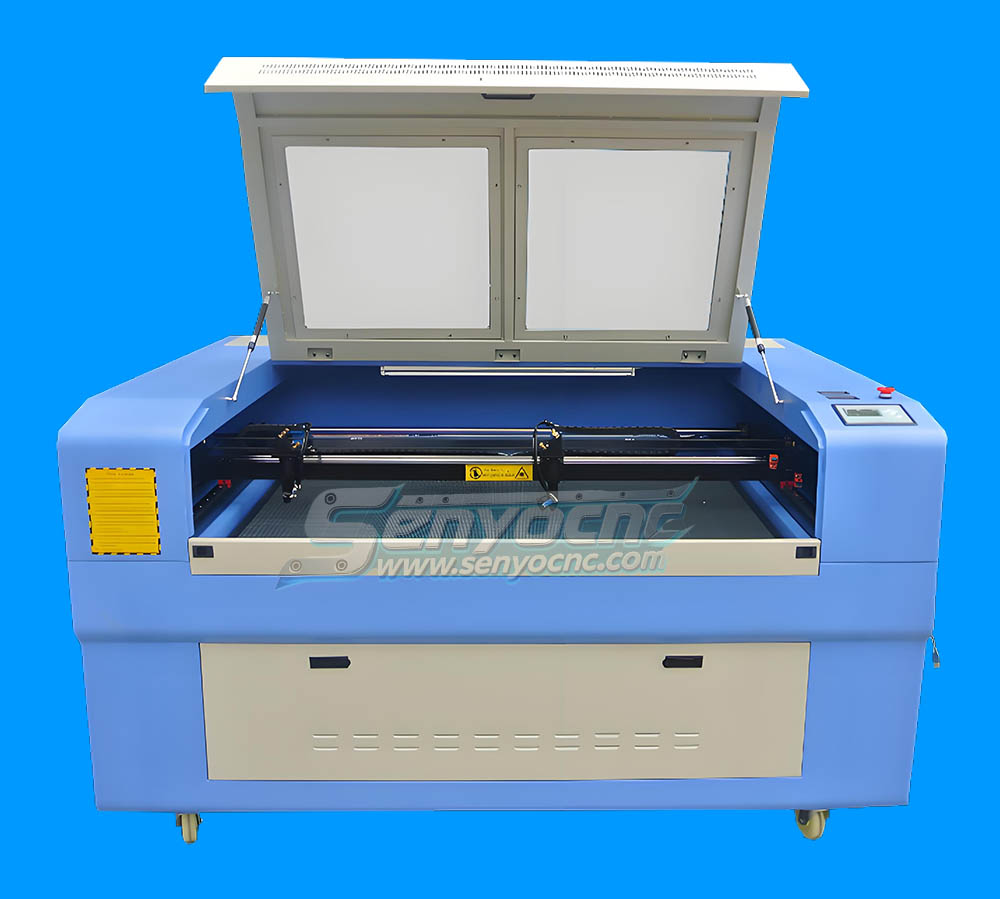 Dual-Head CO2 Laser Cutter Woodworking 1490 for Sale