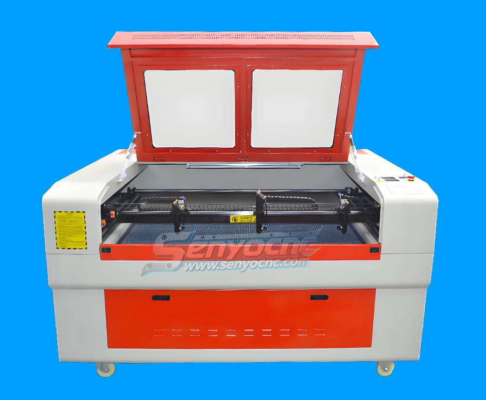 Three Heads 1610 CO2 Laser Engraving Cutting Machine For Sale