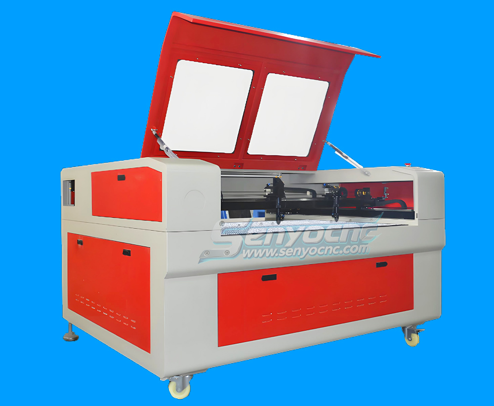 Three Heads 1610 CO2 Laser Engraving Cutting Machine For Sale