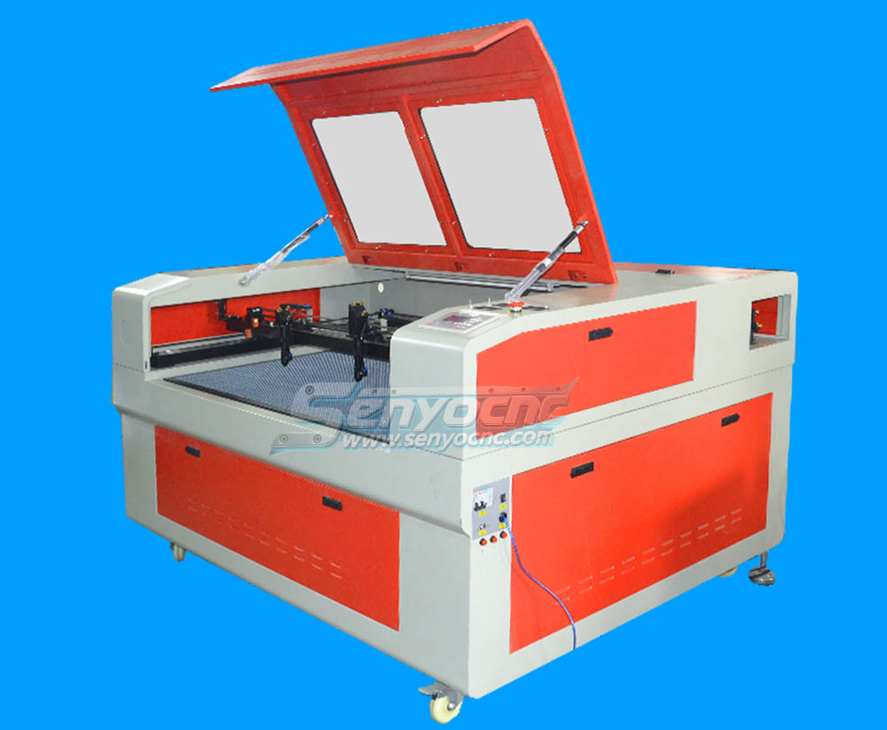 Three Heads 1610 CO2 Laser Engraving Cutting Machine For Sale