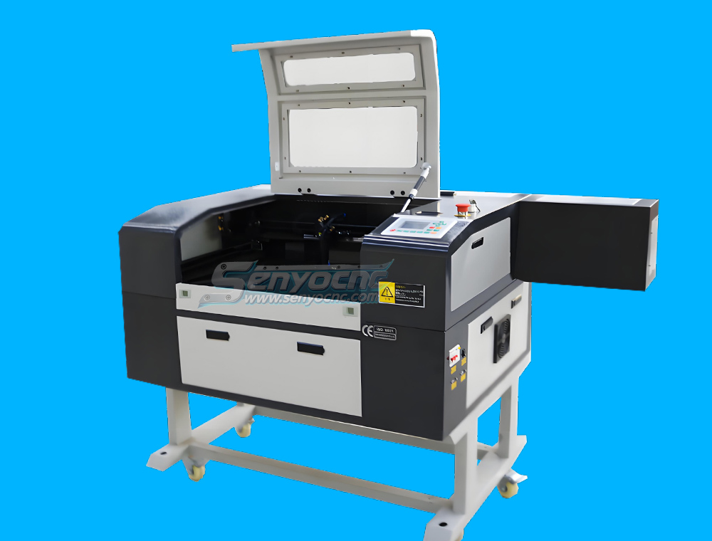Small Table design 6040 Easy move CO2 Hobby Laser Cutter Machine for Beginners