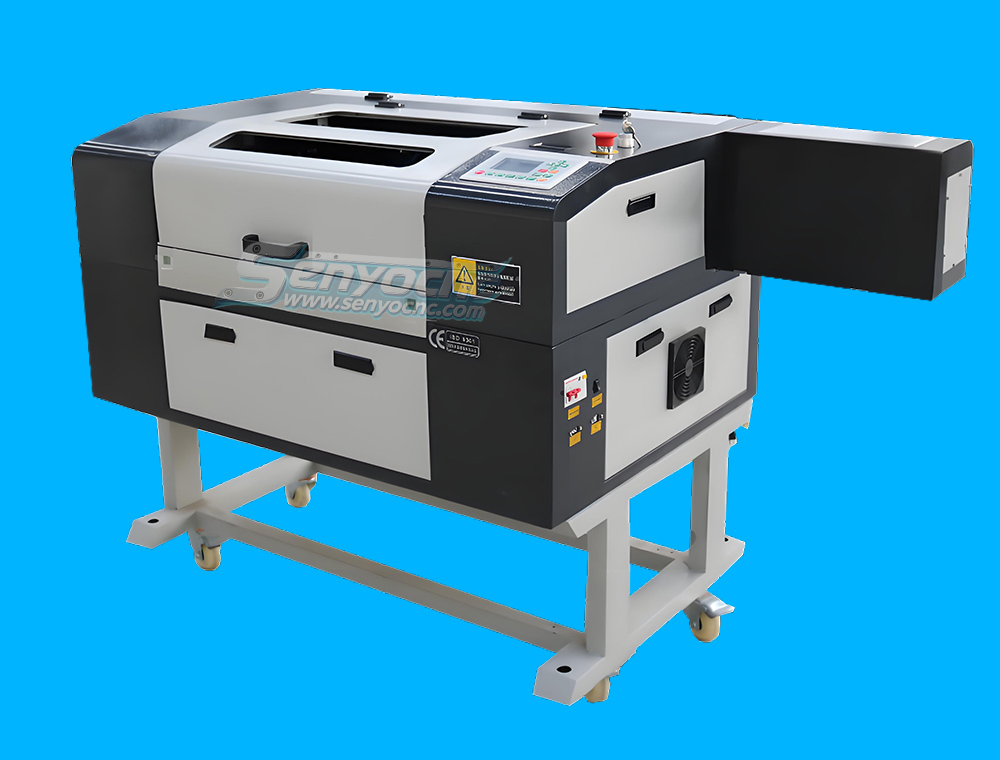 Small Table design 6040 Easy move CO2 Hobby Laser Cutter Machine for Beginners
