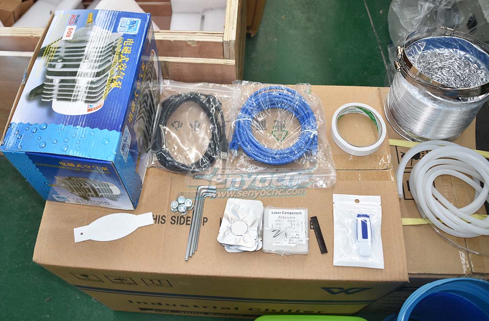 Small Table design 6040 Easy move CO2 Hobby Laser Cutter Machine for Beginners