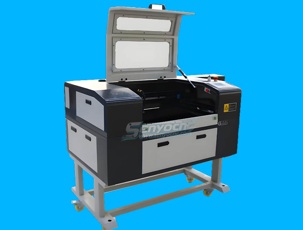 Small Table design 6040 Easy move CO2 Hobby Laser Cutter Machine for Beginners