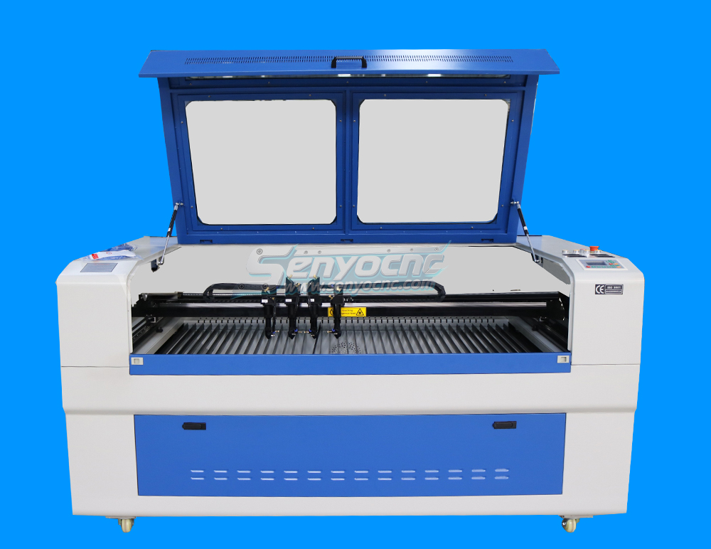 4 Head CO2 CNC Laser Engraving Cutting Machine for Wood Leather Stone Acrylic