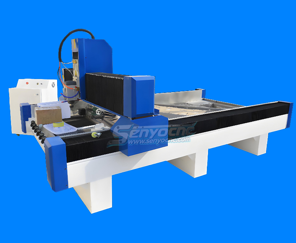 4 Axis 1325 Sculpture Machine Cnc Carving Marble Granite Stone Cnc Router