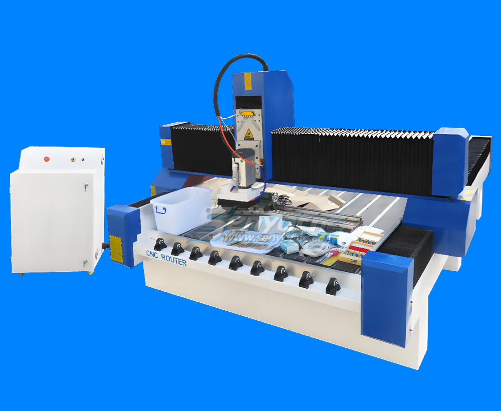 4 Axis 1325 Sculpture Machine Cnc Carving Marble Granite Stone Cnc Router