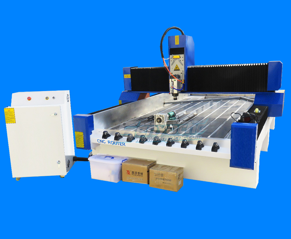 4 Axis 1325 Sculpture Machine Cnc Carving Marble Granite Stone Cnc Router