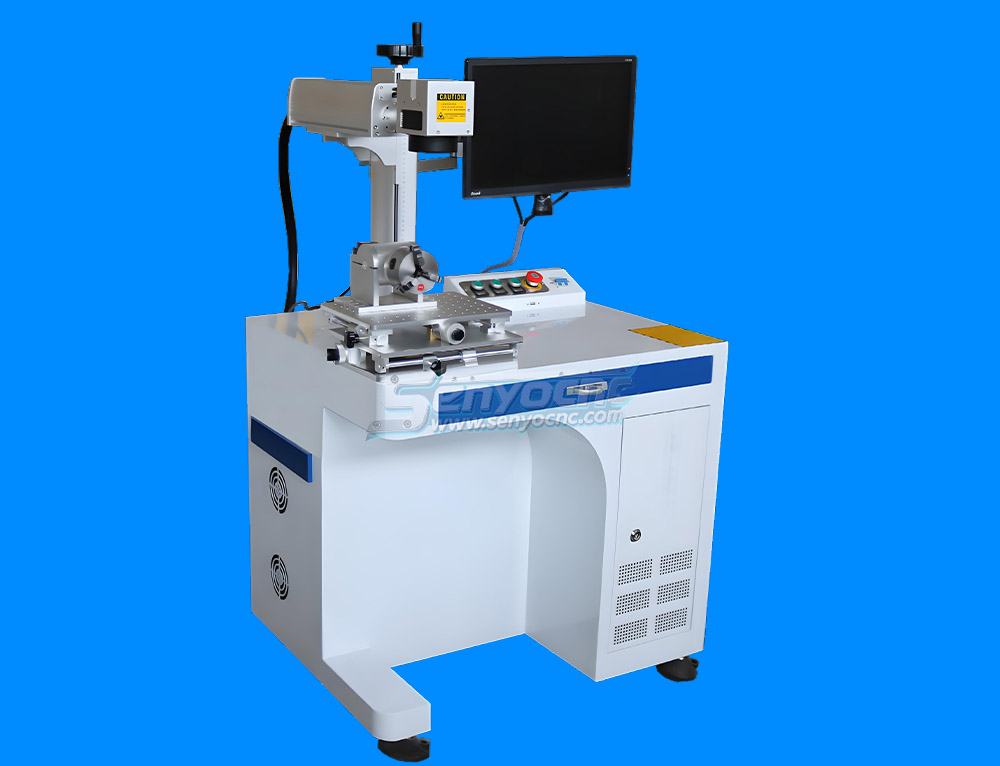 Rotary Fiber Laser Engraver for Cups & Tumblers