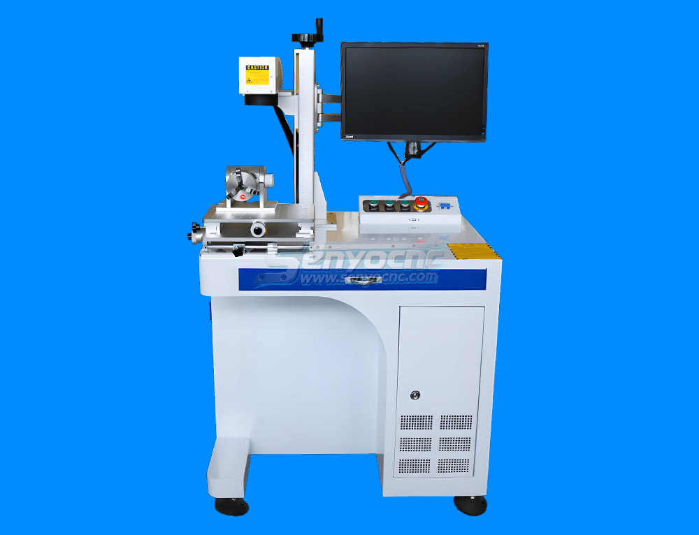 Rotary Fiber Laser Engraver for Cups & Tumblers