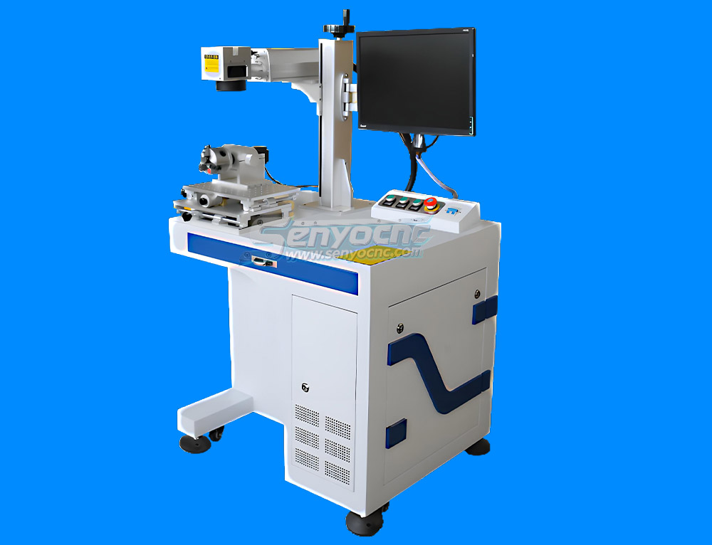 Rotary Fiber Laser Engraver for Cups & Tumblers
