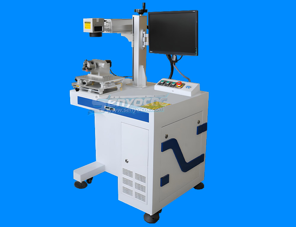 Rotary Fiber Laser Engraver for Cups & Tumblers