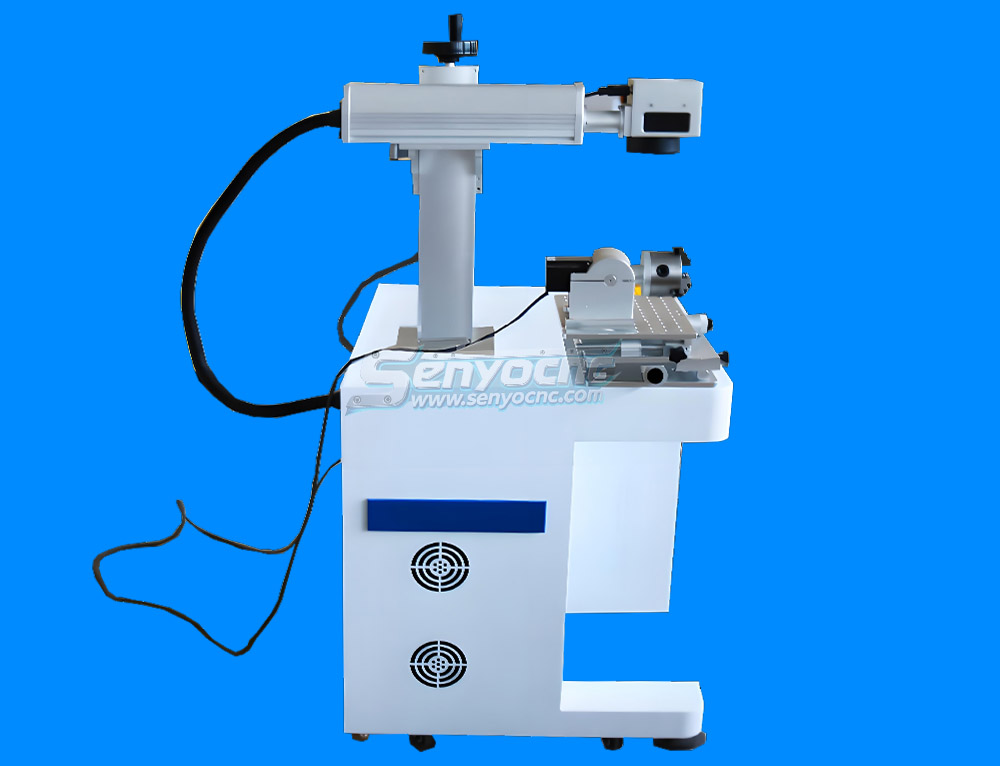 Rotary Fiber Laser Engraver for Cups & Tumblers
