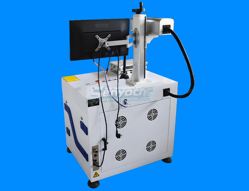Rotary Fiber Laser Engraver for Cups & Tumblers