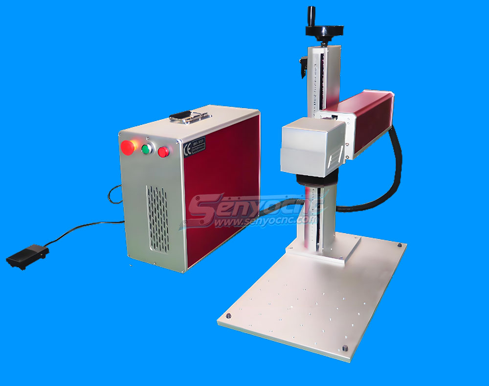 Protable Fiber Laser Marker Deep Engraving Machine for Metal