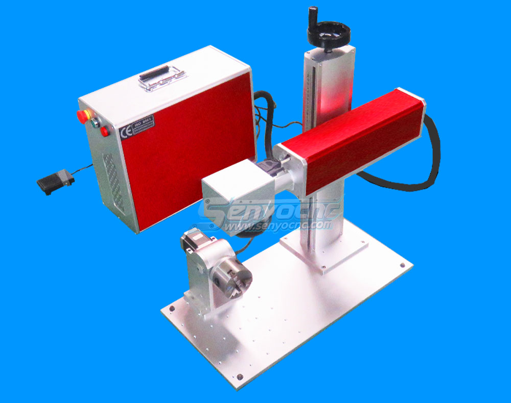 Protable Fiber Laser Marker Deep Engraving Machine for Metal