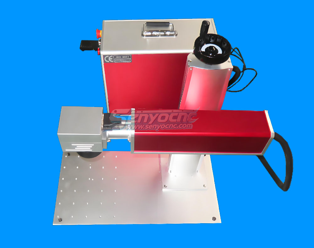 Protable Fiber Laser Marker Deep Engraving Machine for Metal