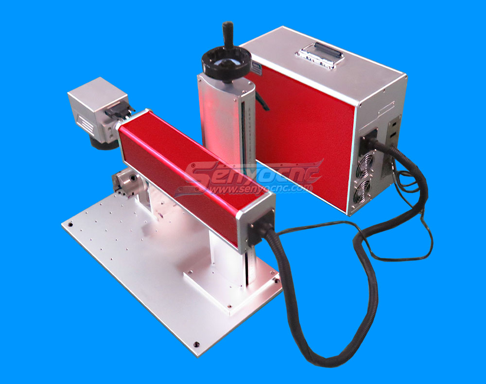 Protable Fiber Laser Marker Deep Engraving Machine for Metal