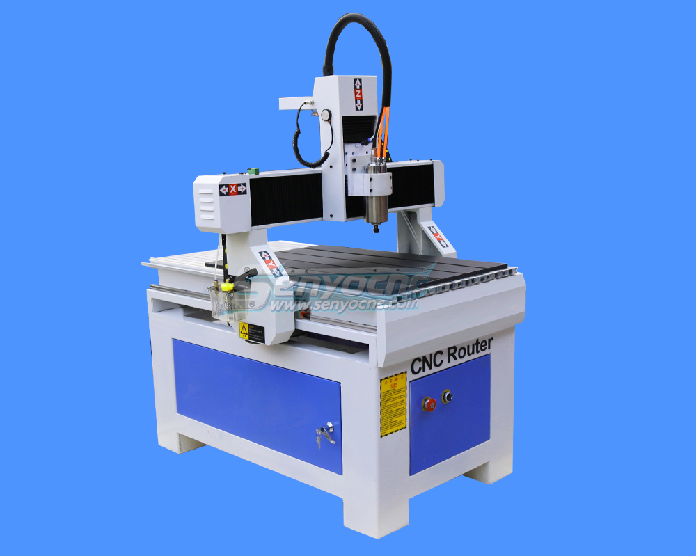 Mini 3 Axis Desktop Machine CNC Router 6090 For Home Use