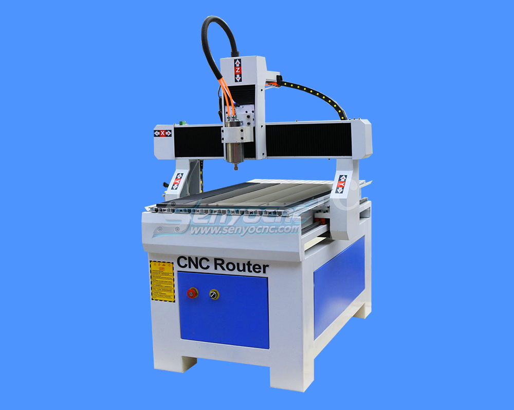 Mini 3 Axis Desktop Machine CNC Router 6090 For Home Use