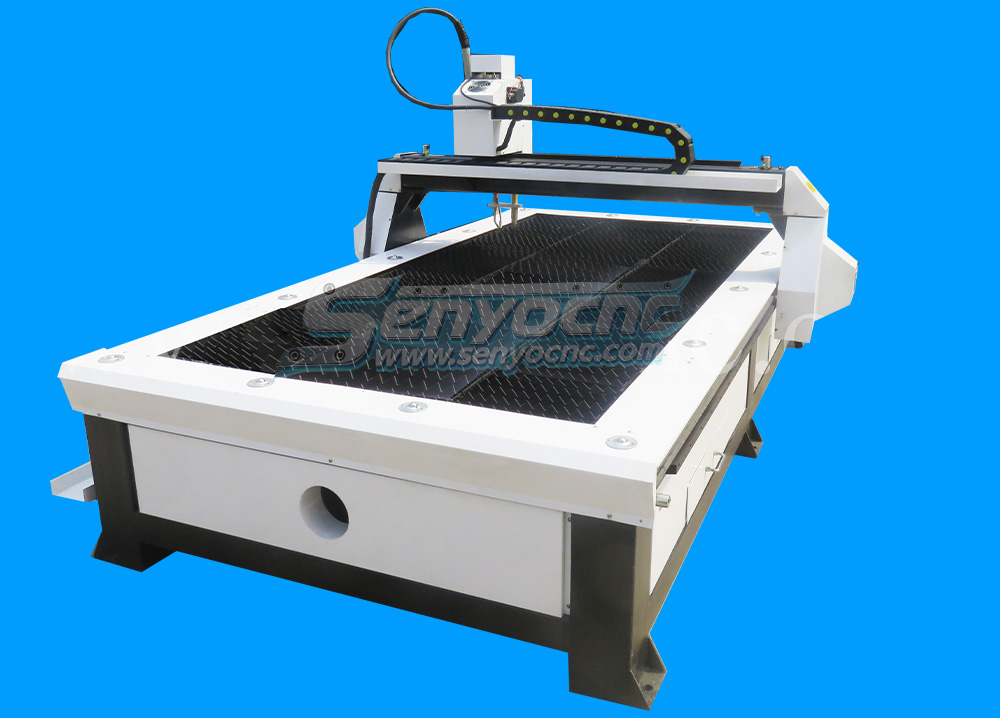 Robust CNC Plasma Cutting Machines with Flame Cut Head for Heavy-Duty Industrial Use