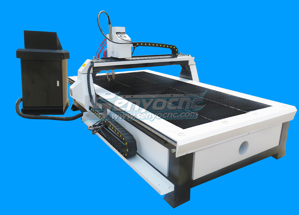 Robust CNC Plasma Cutting Machines with Flame Cut Head for Heavy-Duty Industrial Use