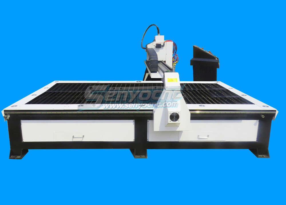 Robust CNC Plasma Cutting Machines with Flame Cut Head for Heavy-Duty Industrial Use