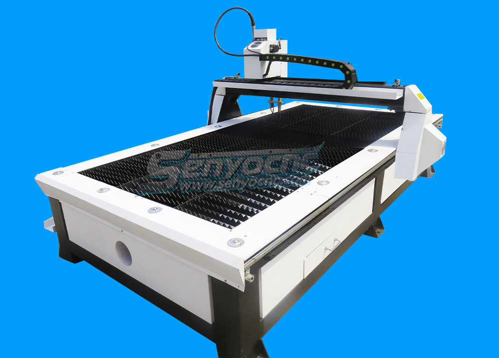 Robust CNC Plasma Cutting Machines with Flame Cut Head for Heavy-Duty Industrial Use