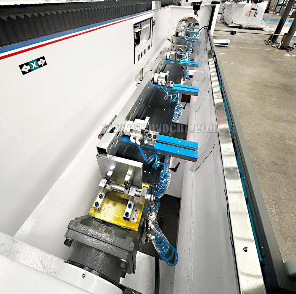 4 Axis CNC Machining Center for Aluminum Profile Cutting, Drilling & Milling | Window & Door Fabrication