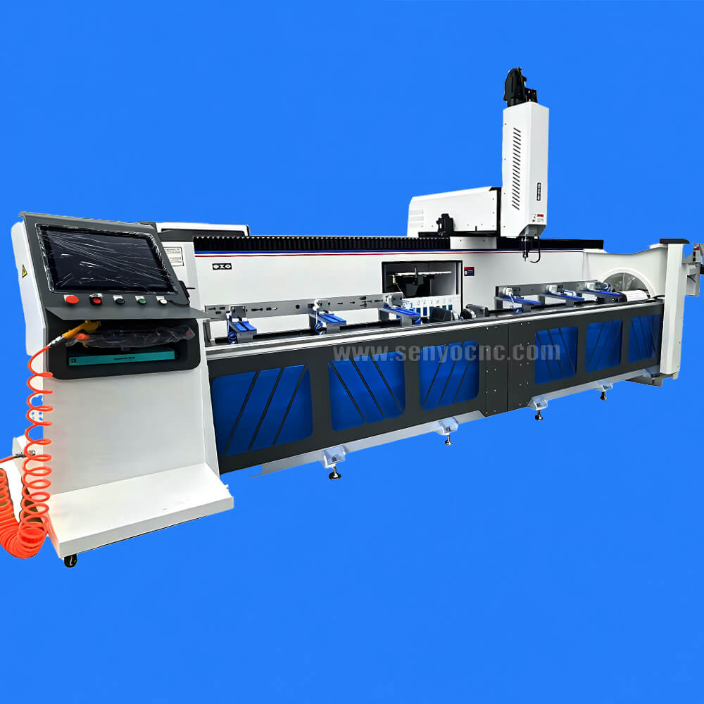 4 Axis CNC Machining Center for Aluminum Profile Cutting, Drilling & Milling | Window & Door Fabrication